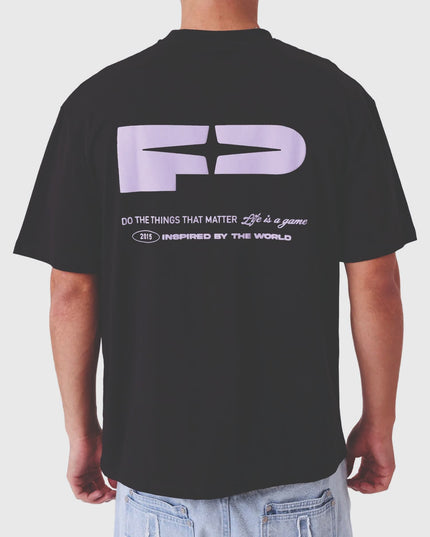 Project X Paris progadis T-shirt Zwart Achteraanzicht