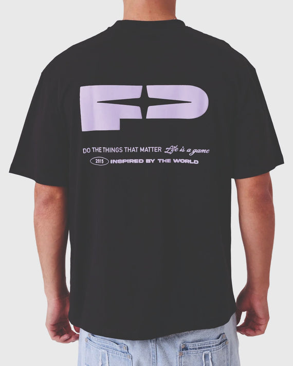 Project X Paris progadis T-shirt Zwart Achteraanzicht