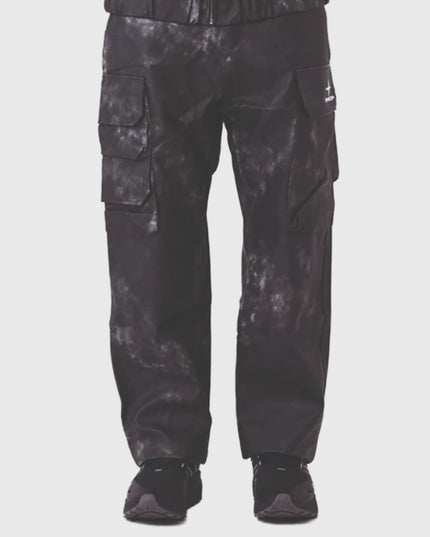 Project X Paris Coal Leather Broek vooraanzicht