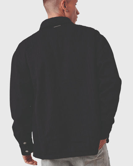 Project X Paris Texture Jacket Zwart achteraanzicht