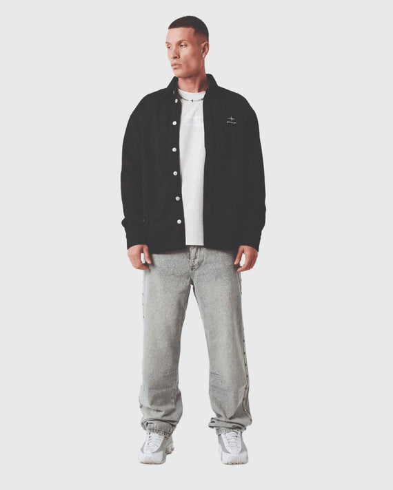 Project X Paris Texture Jacket Zwart verre aanzicht