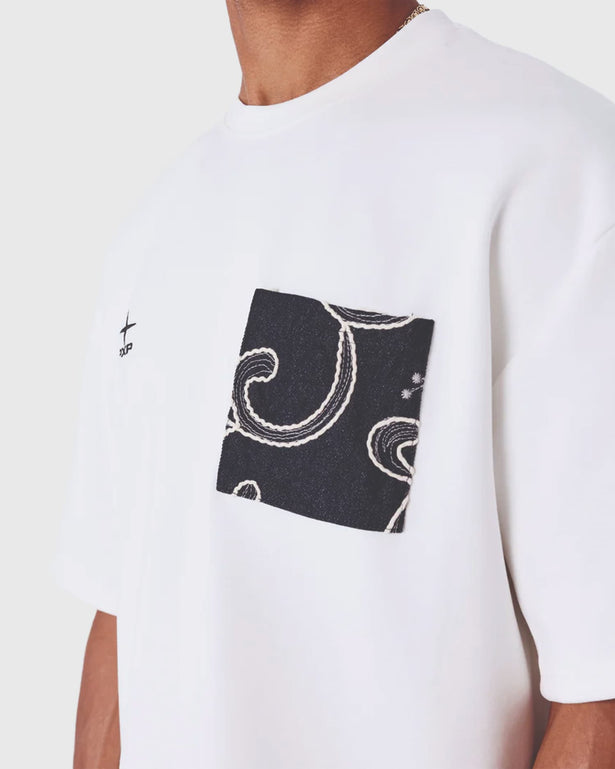 Project X Paris T shirt Bandana Wit bandana cu