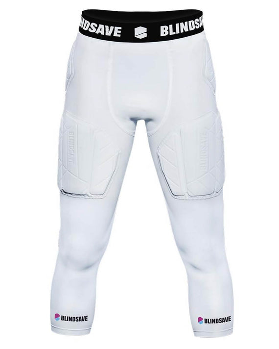 Blindsave-Protective-3/4-Tights-PRO+-White-Center
