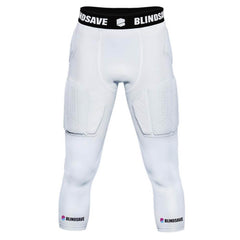 Blindsave-Protective-3/4-Tights-PRO+-White-Center