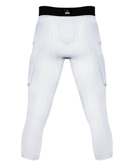 Blindsave-Protective-3/4-Tights-PRO+-White-Back-Side-Center