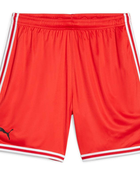 Puma Hoops Basketbal Short Kinderen Rood