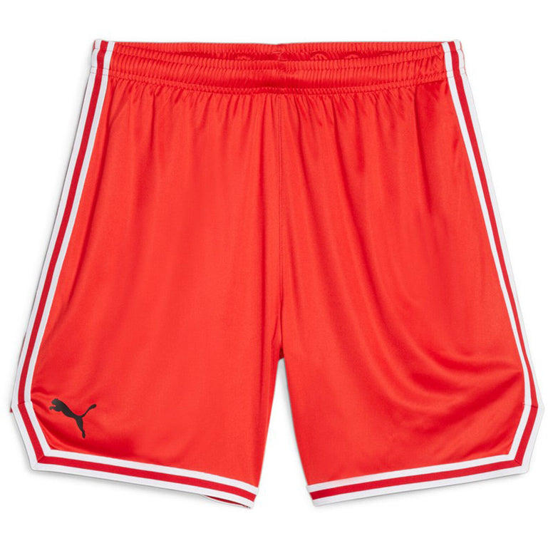 Puma Hoops Basketbal Short Kinderen Rood