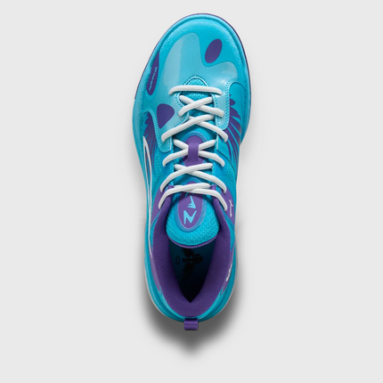 Puma MBWorld.01 LaMelo Ball Basketbalschoen Paars bovenaanzicht 