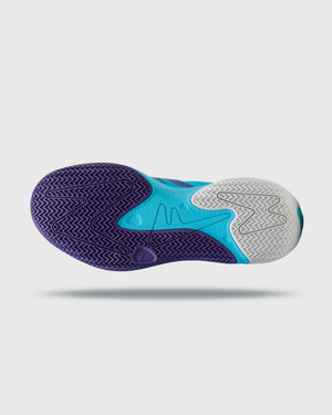 Puma MBWorld.01 LaMelo Ball Basketbalschoen Paars onderaanzicht outsole