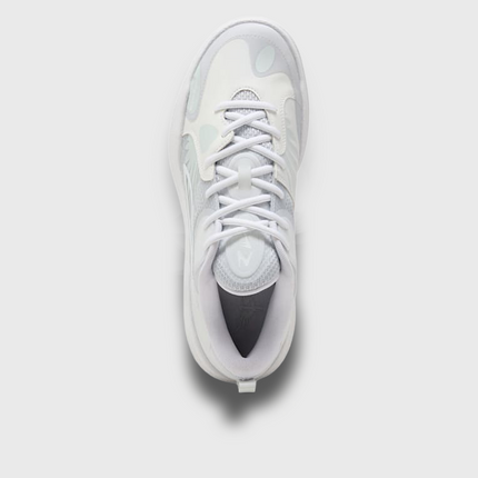 Puma MBWorld.01 LaMelo Ball Basketbalschoen Wit bovenaanzicht upper
