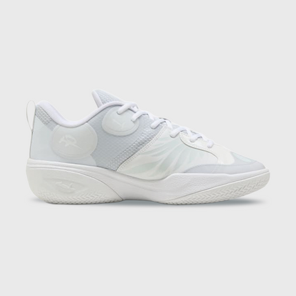 Puma MBWorld.01 LaMelo Ball Basketbalschoen Wit binnenkant aanzicht