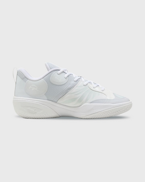Puma MBWorld.01 LaMelo Ball Basketbalschoen Wit binnenkant aanzicht