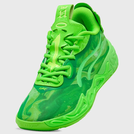 Puma MB.04 Low LaMelo Ball Basketball Shoe JR Green