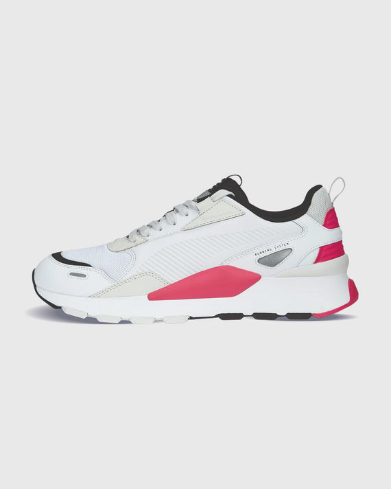 Puma Rs 3.0 Synth Pop White Pink linkerneus aanzicht