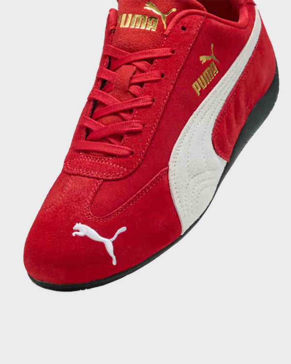 De Puma Speedcat OG Rood zwevend