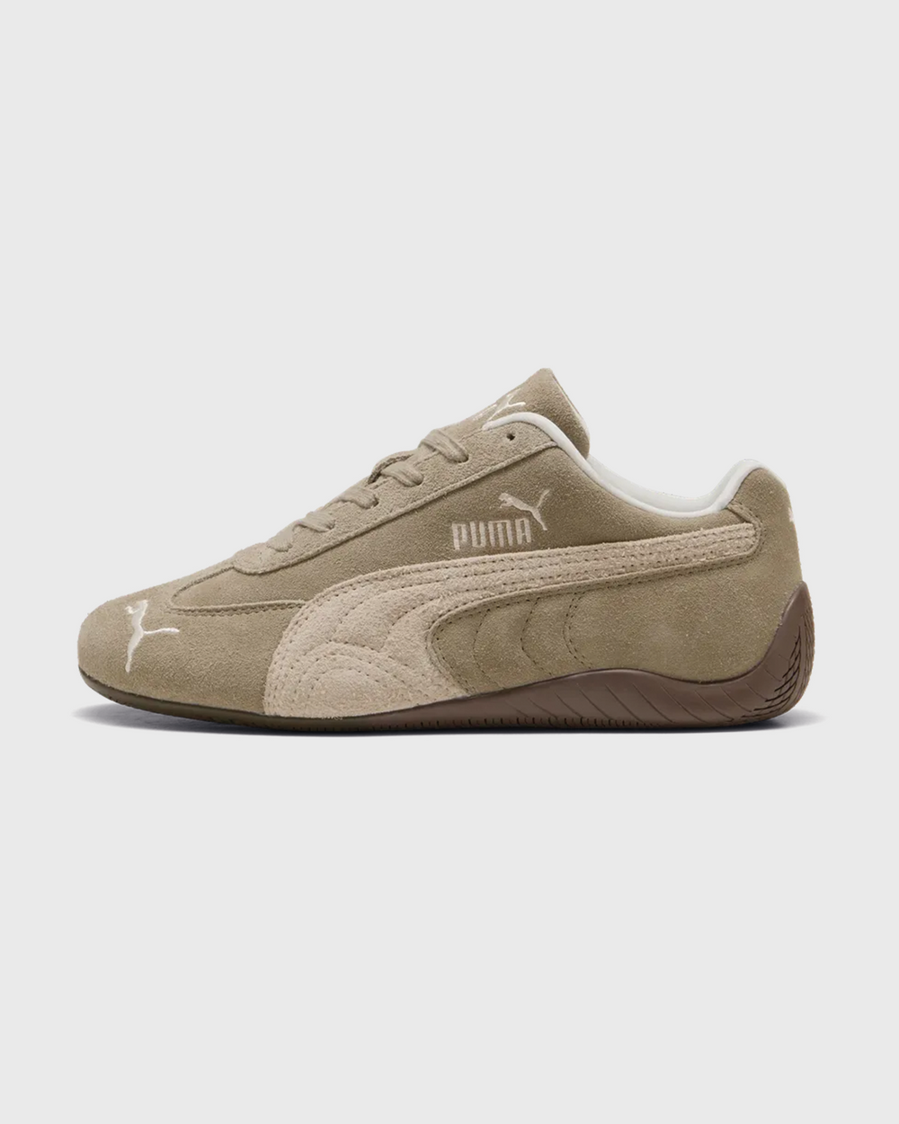 Puma Speedcat OG Sneaker Ice Coffee zijaanzicht linkerschoen