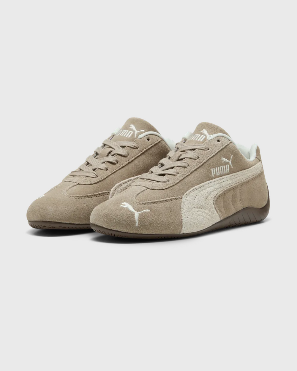 Puma Speedcat OG Sneaker Ice Coffee zijaanzicht linkerschoen