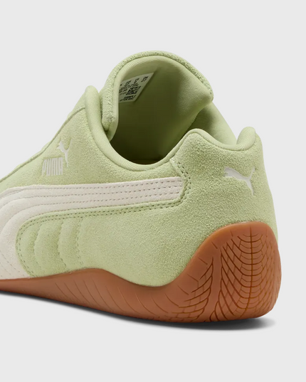 Puma Speedcat OG Sneaker Pistache close up achterkant schoen 