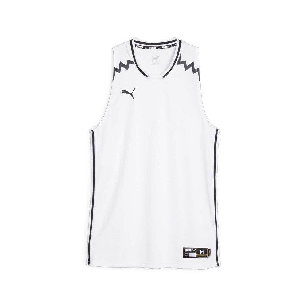Puma Hoops Basketbaljersey Dames Wit Voor Aanzicht