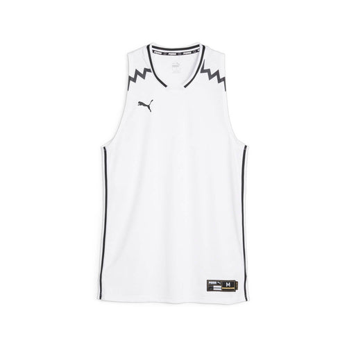 Puma Hoops Basketbaljersey Dames Wit Voor Aanzicht