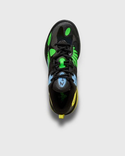 Puma MBWorld.01 LaMelo Ball Basketbalschoen Zwart bovenaanzicht