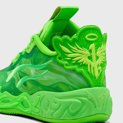 Puma MB.04 Low LaMelo Ball Basketball Shoe JR Green