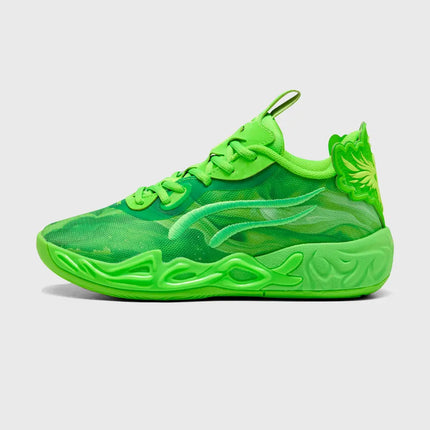 Puma MB.04 Low LaMelo Ball Basketball Shoe JR Green