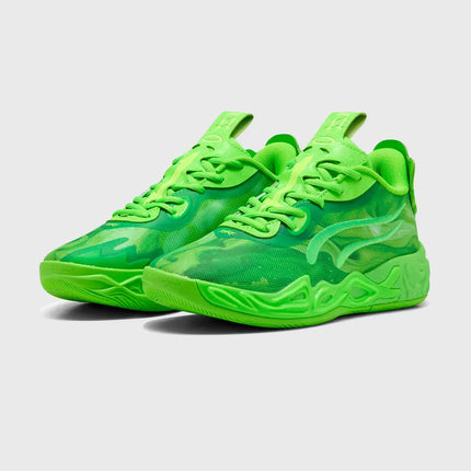 Puma MB.04 Low LaMelo Ball Basketball Shoe JR Green