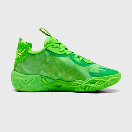 Puma MB.04 Low LaMelo Ball Basketball Shoe JR Green