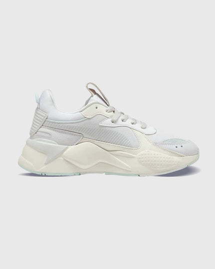 Puma RS-X Soft Dames Sneaker Blauw Rechter neusaanzicht