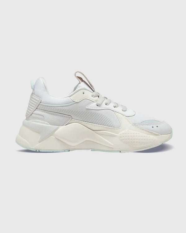 Puma RS-X Soft Dames Sneaker Blauw Rechter neusaanzicht
