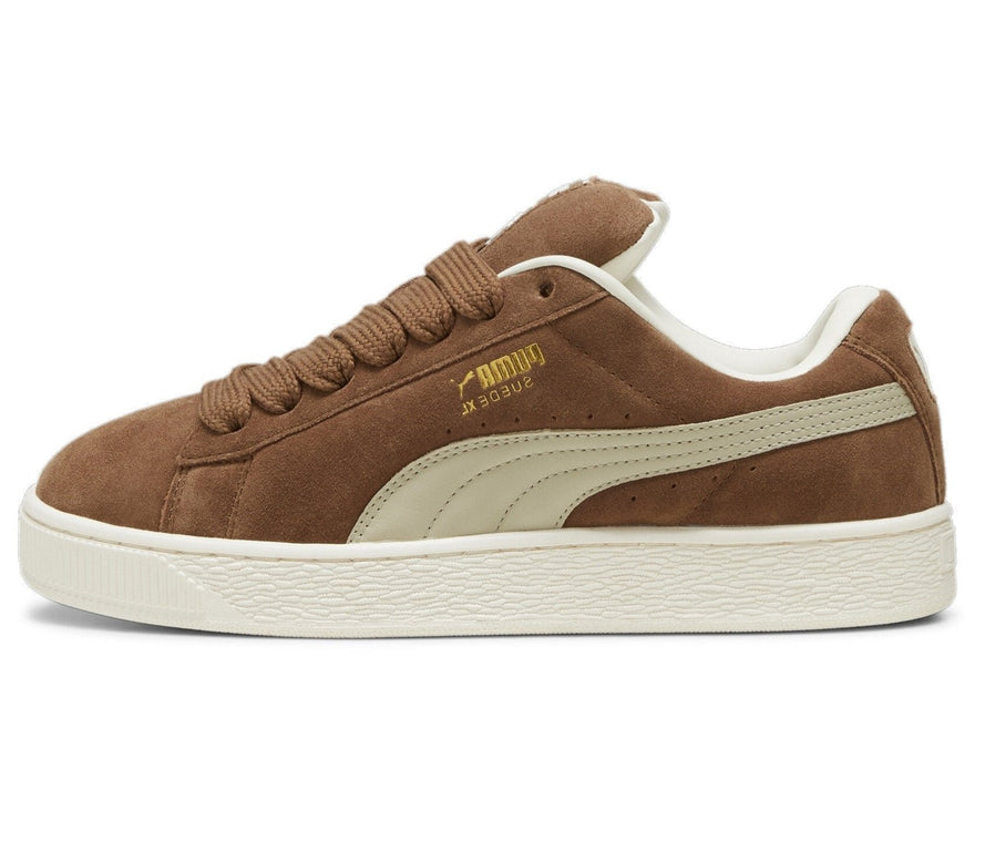 Puma Suede XL Sneaker Bruin Zijaanzicht Links