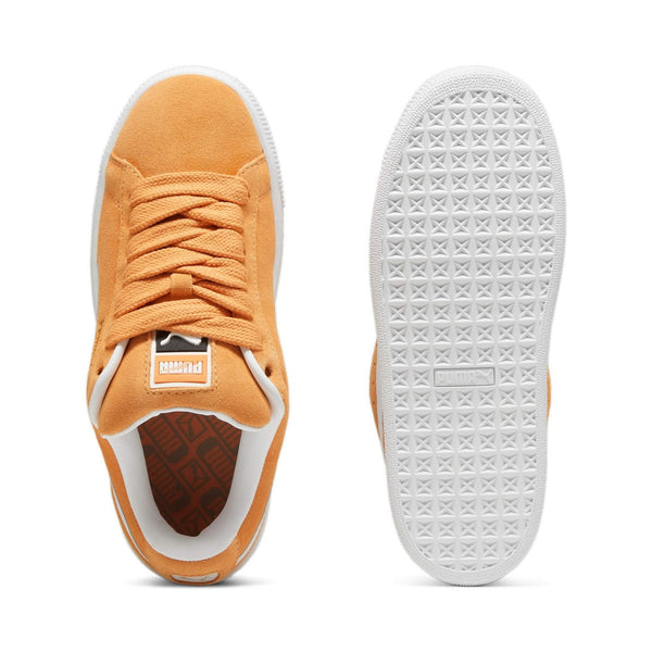Puma_Suede_XL_Sneaker_Oranje_Boven_en_Onder_aanzicht