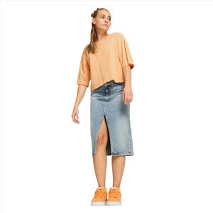 Puma_Suede_XL_Sneaker_Oranje_Paar__Volledig_model_voorkant_aanzicht