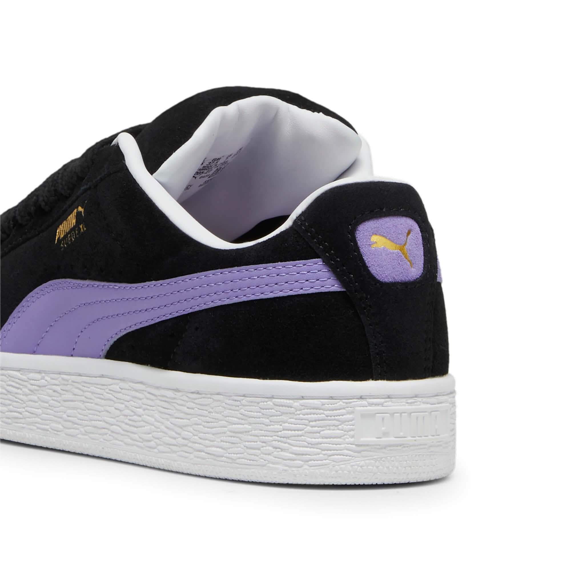 Puma Suede XL Sneaker Black Purple – Burned - Main Image