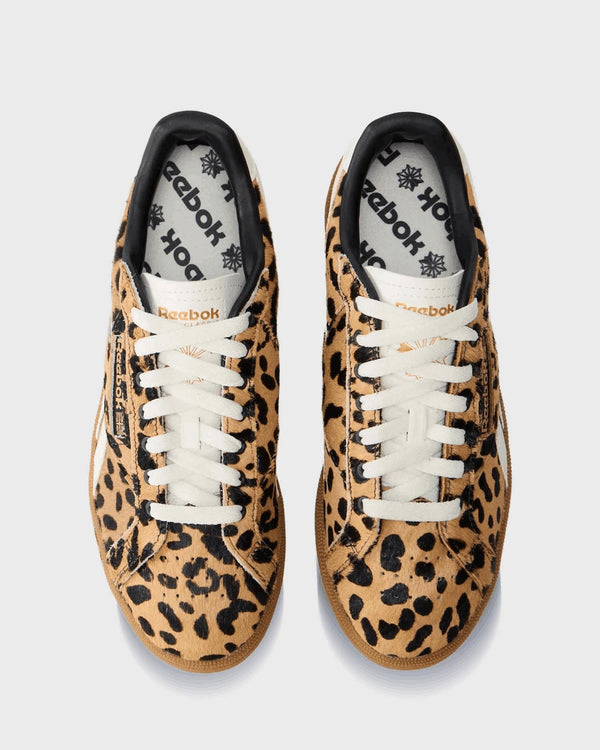 Reebok Club C Grounds Cheetah Chalk bovenaanzicht