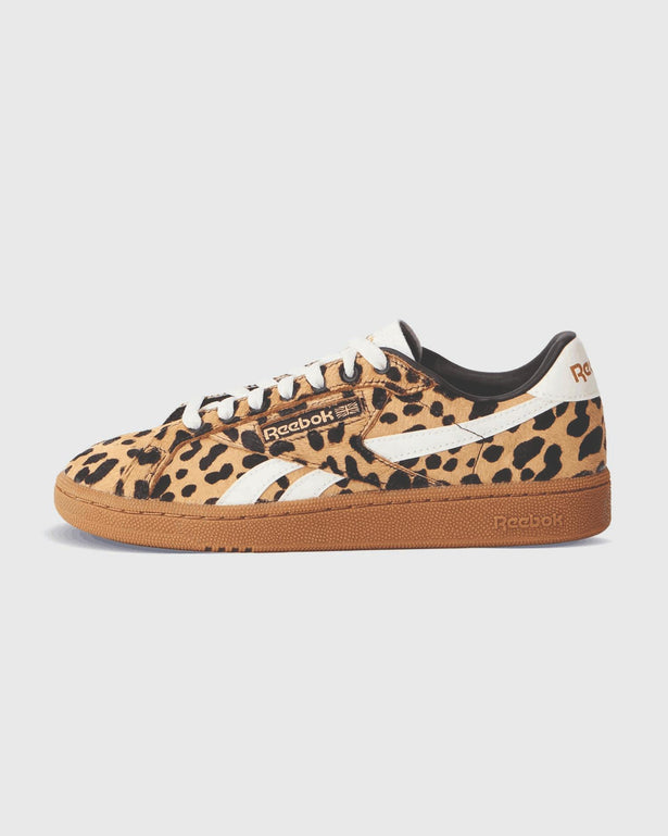 Reebok Club C Grounds Cheetah Chalk Linkeraanzicht binnenkant
