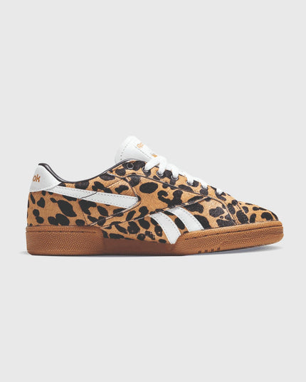 Reebok Club C Grounds Cheetah Chalk rechterkant 