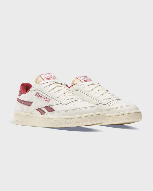 Reebok Club C Revenge Vintage Classic Burgundry zijaanzicht