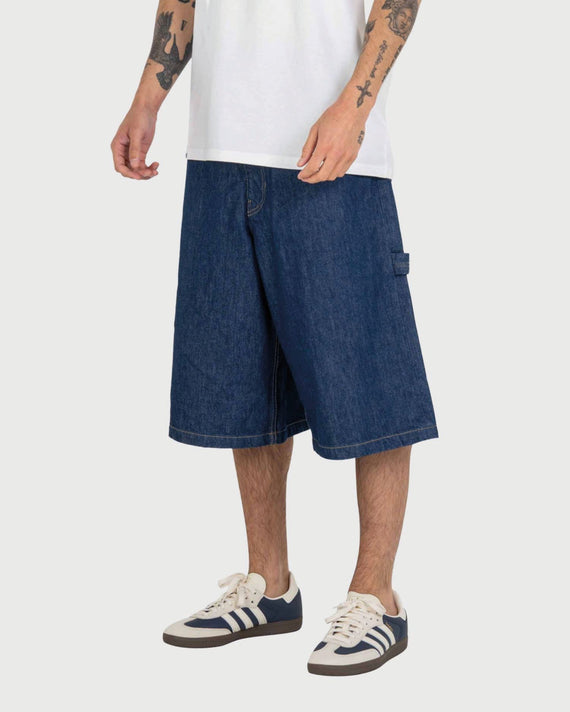 Reell Belmont Worker Short Donkerblauw vooraanzicht