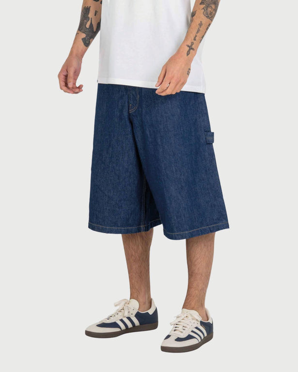 Reell Belmont Worker Short Donkerblauw vooraanzicht