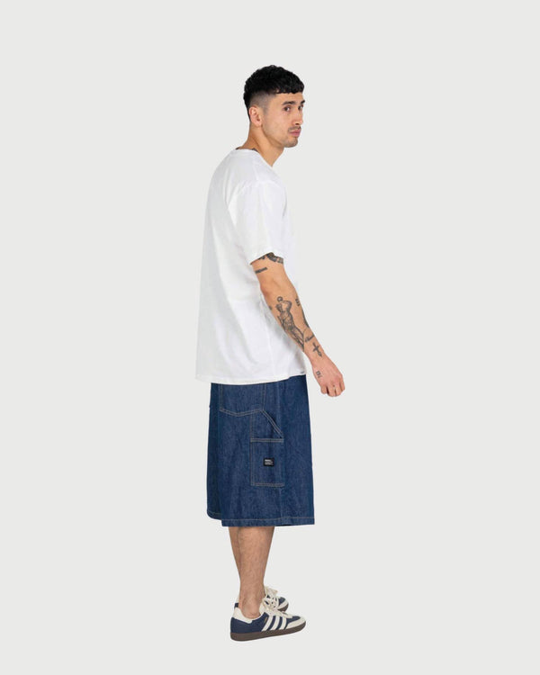 Reell Belmont Worker Short Donkerblauw zijaanzicht