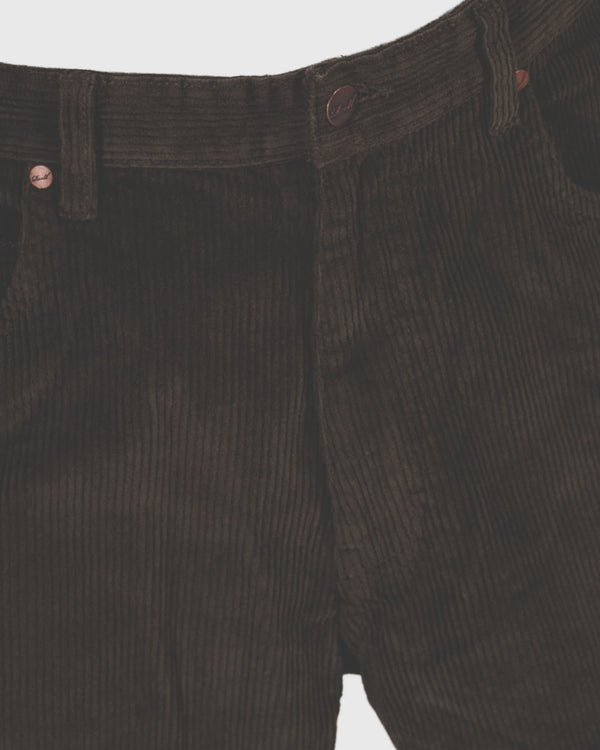 Pantalon Long Reell Baggy En Cordon  vert foncé