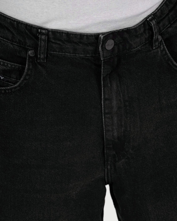 Reell Baggy Black Wash crotch cu