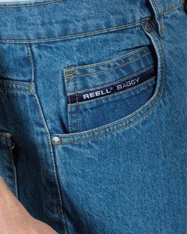 Reell Baggy Origin Mid Blauw reell baggy cu
