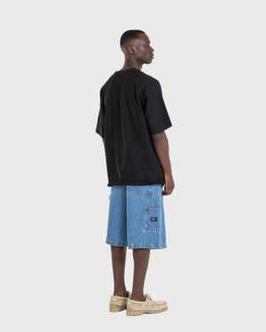Reell Belmont Worker Short Blauw achteraanzicht
