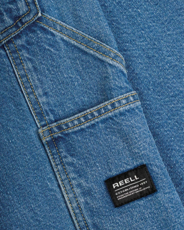 Reell Belmont Worker Short Blauw reell