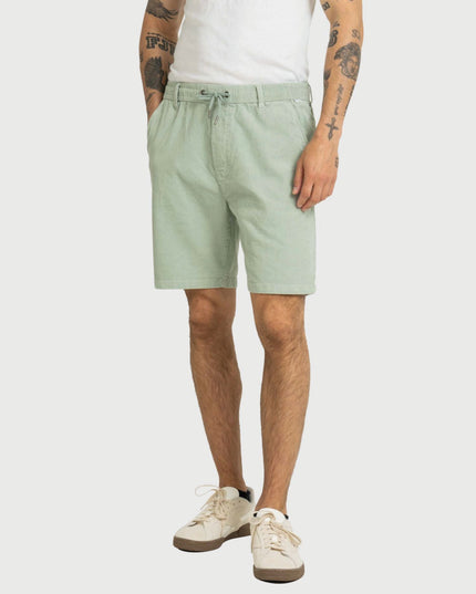 Reell Reflex Baby Cord Short Aqua Grey