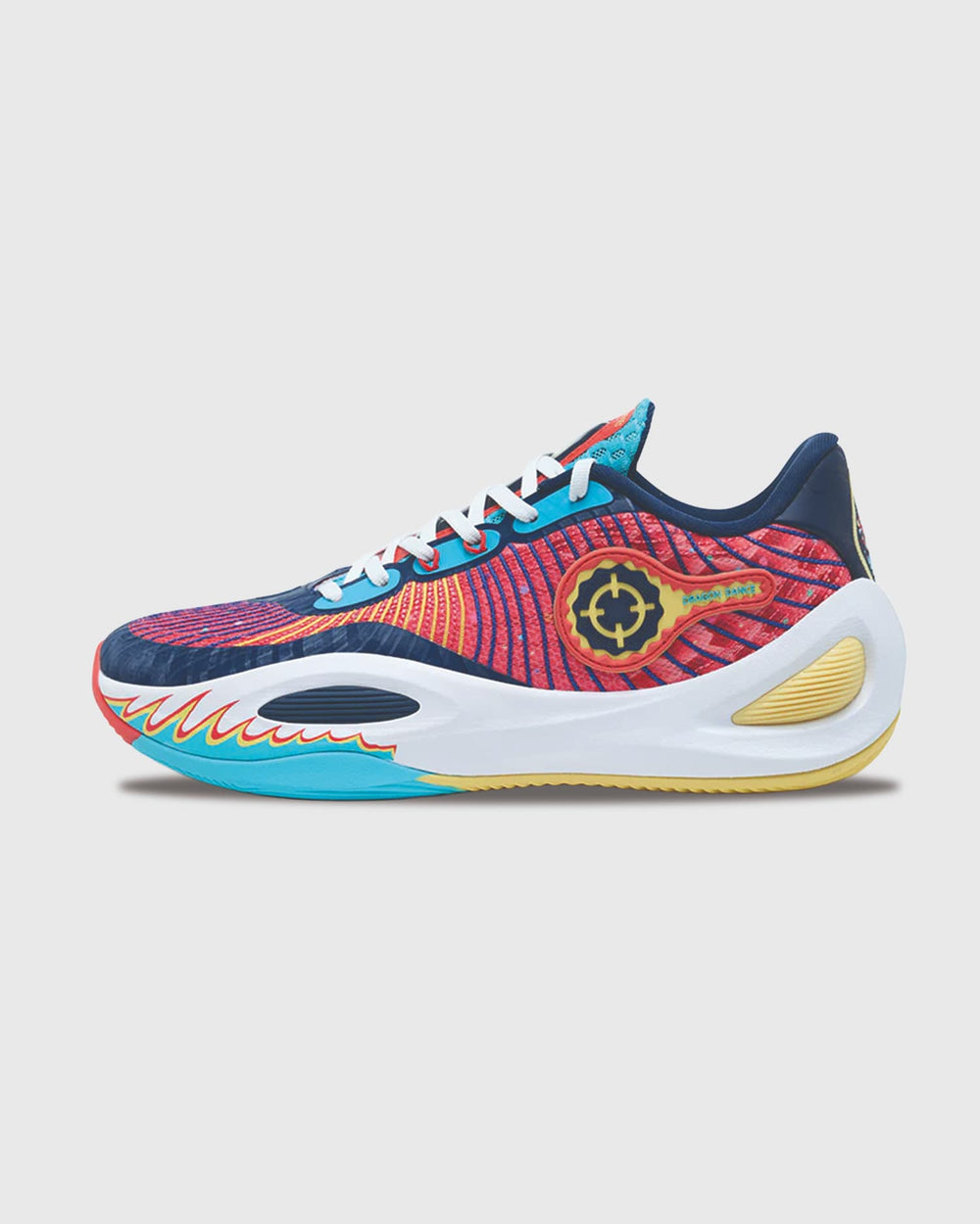 Rigorer AR1 Basketbalschoen Year of Dragon linkeraanzicht