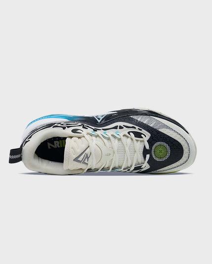 Rigorer AR2 Basketbalschoen Code Blue Skeleton bovenaanzicht